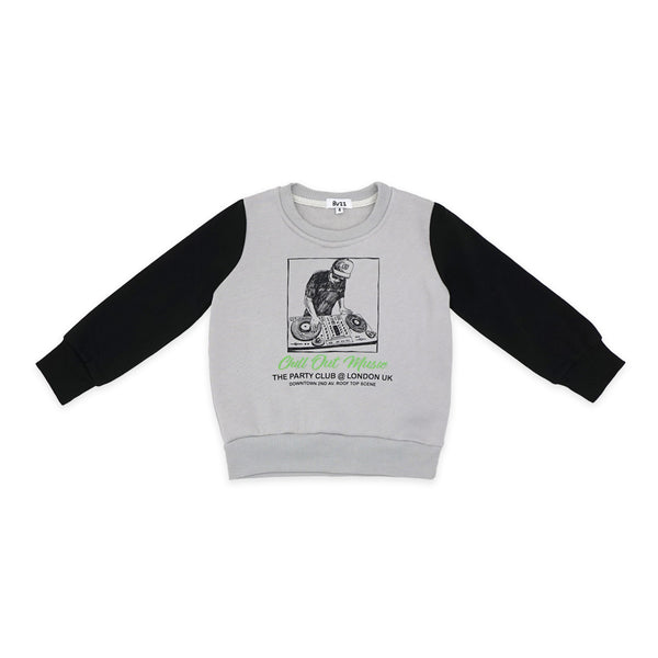 מארז 3 חליפות פוטר אפור-קרם-ירוק-שחור בנים