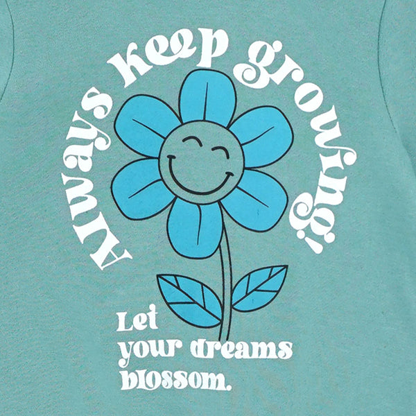 מארז 3 חליפות פוטר מודפסות אפור-מנטה-תכלת בנות