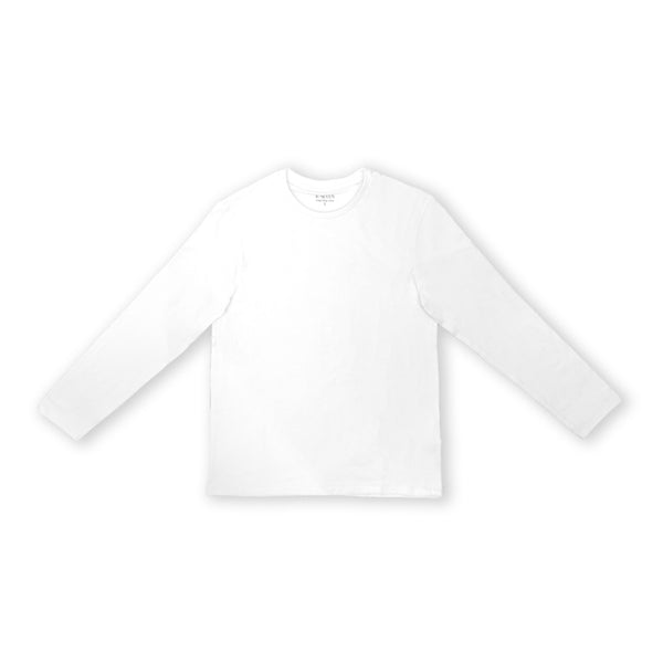 חולצת לייקרה חלקה צווארון מעוגל