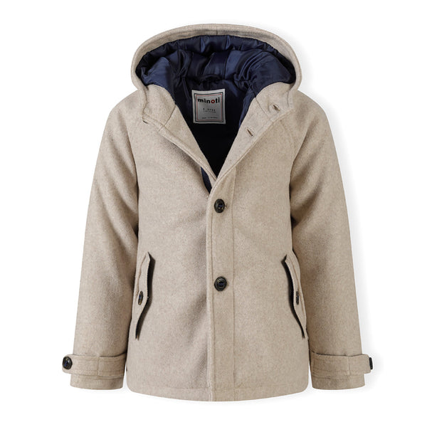 מעיל צמר מינוטי ג'קט פעוטים ובנים