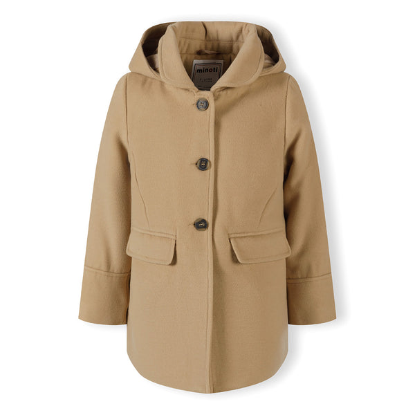 מעיל צמר מינוטי ג'קט פעוטות ובנות
