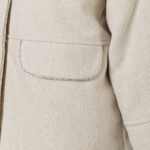 מעיל צמר מינוטי ג'קט פעוטות ובנות