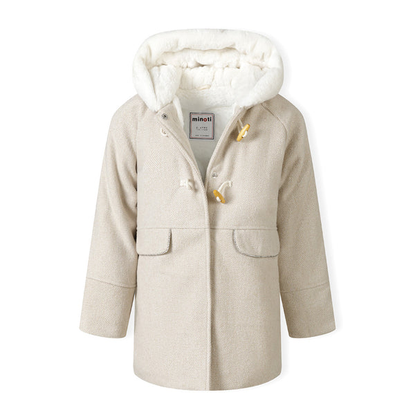 מעיל צמר מינוטי ג'קט פעוטות ובנות
