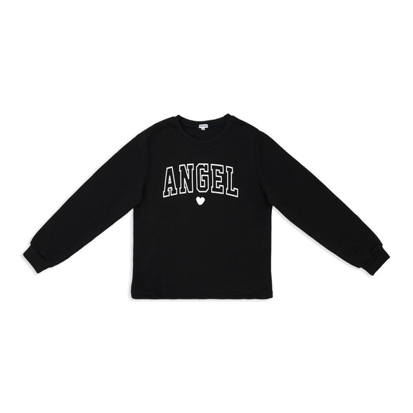 זוג פיג'מות פוטר מודפסות שחור-אפרסק בנות