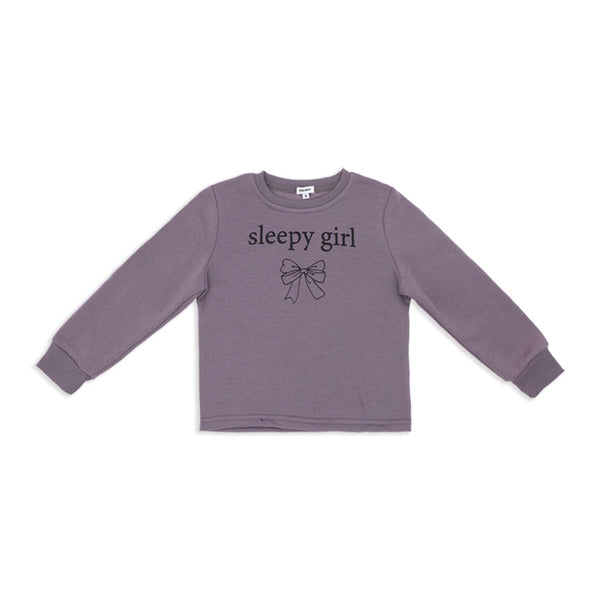 זוג פיג'מות פוטר מודפסות ורוד-סגול בנות