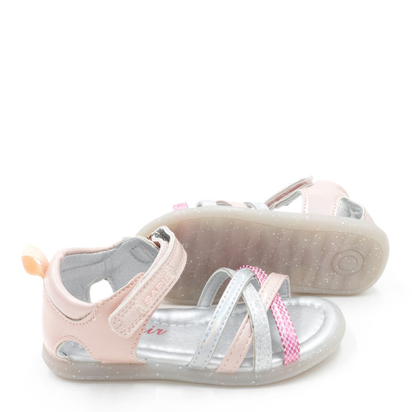 סנדלי Sapir ורודים נצנץ פעוטות