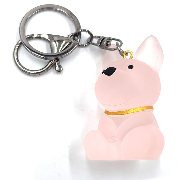 מחזיק מפתחות שקוף כלב