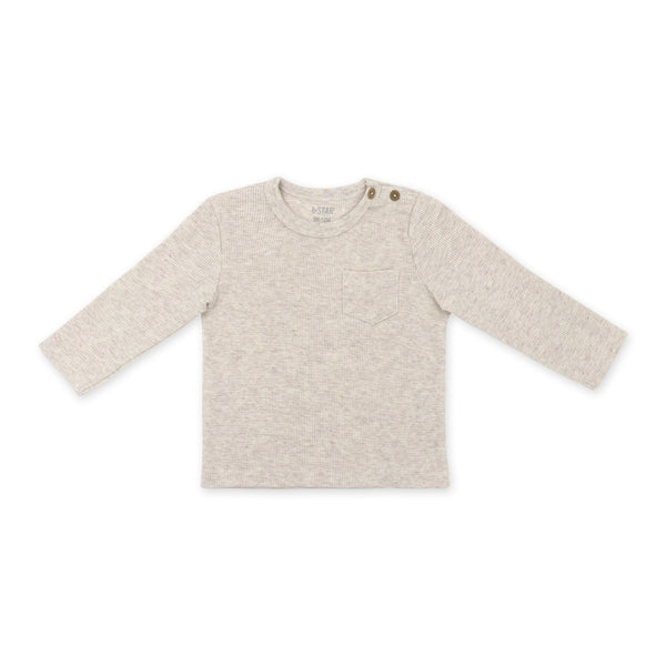 מארז 3 חולצות בד ופל מעוצבות תינוקות בנים