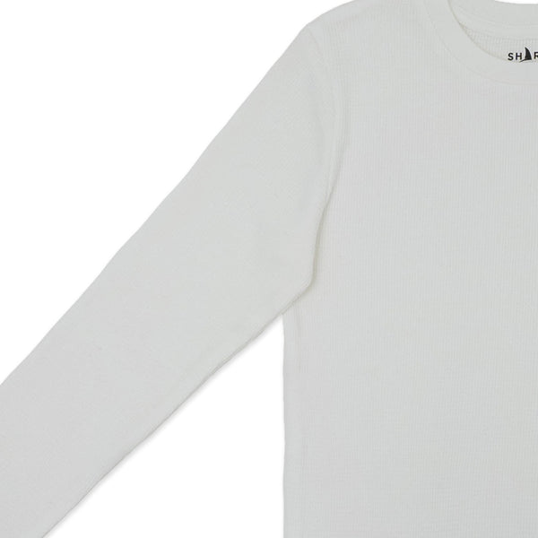 זוג חולצות בד ופל - זית לבן בנים