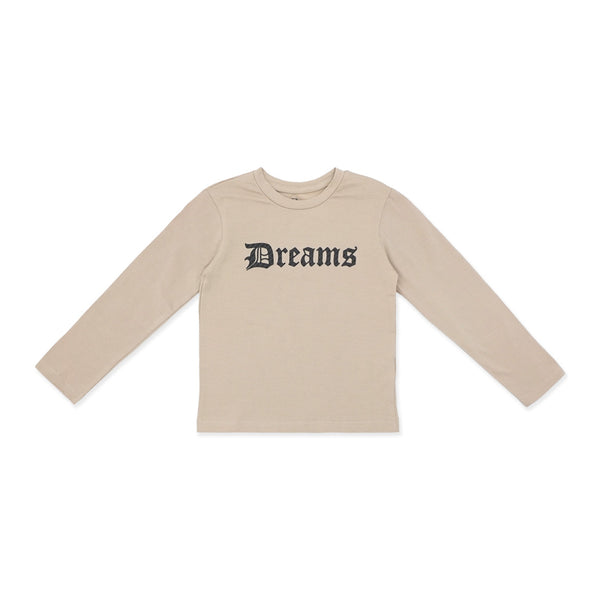 זוג חולצות לייקרה קאמל פלדה הדפס מובלט בנים