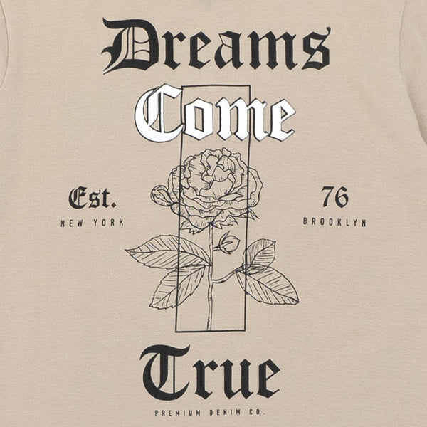 זוג חולצות לייקרה קאמל פלדה הדפס מובלט בנים