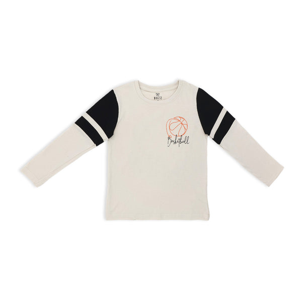 זוג חולצות אדום ובז' בנים