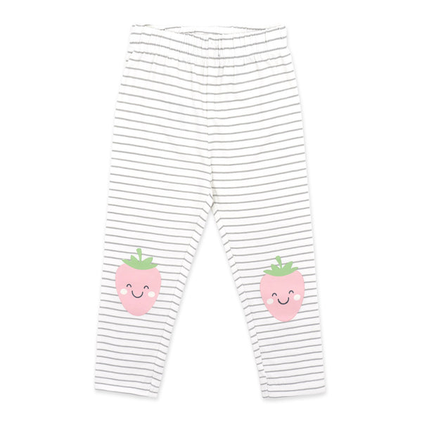 מארז 3 מכנסי טייץ תותים-פסים-מנטה תינוקות בנות