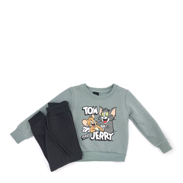 חליפת פוטר Tom & Jerry טום וג'רי בנות 4-10