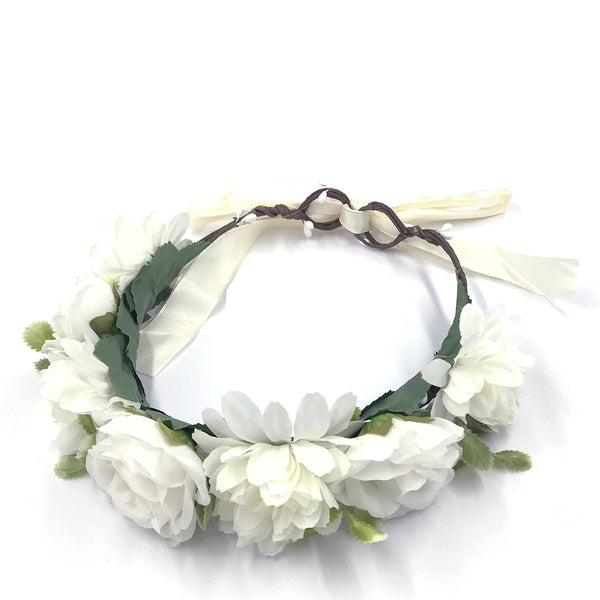 קשת פרחים לשיער