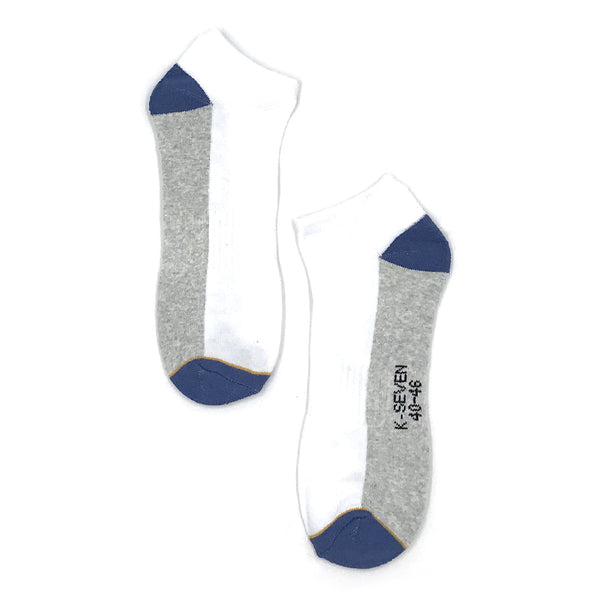 מארז 5 גרבי קרסוליות חצי מגבת גברים 40-46