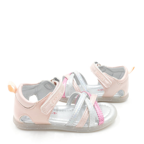 סנדלי Sapir ורודים נצנץ פעוטות