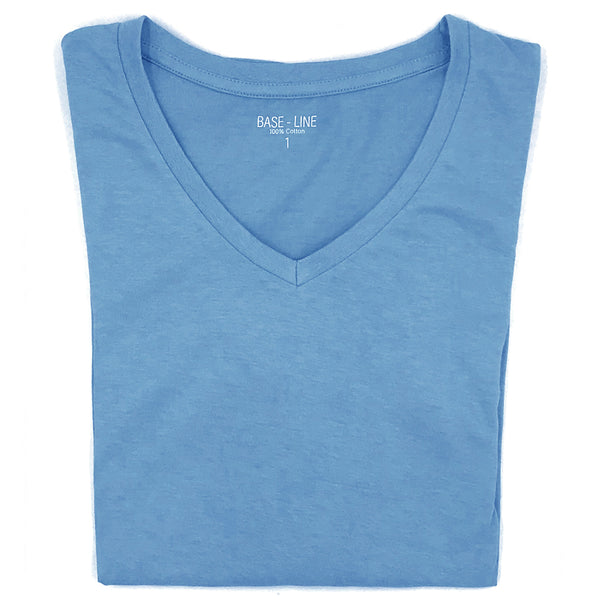 מארז 6 חולצות בייסיק צווארון וי 1-4