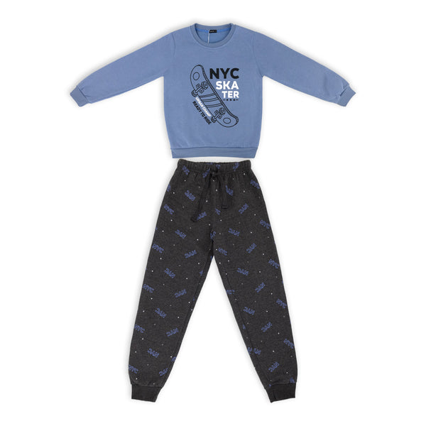 זוג פיג'מות פוטר מודפסות