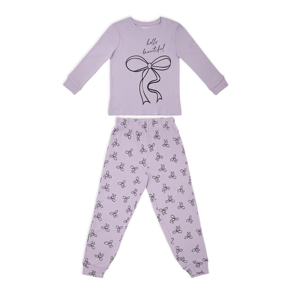 זוג פיג'מות אינטרלוק