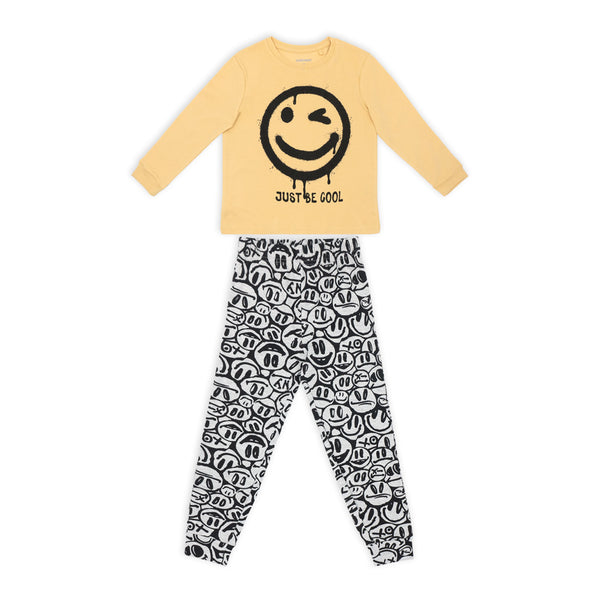 זוג פיג'מות אינטרלוק