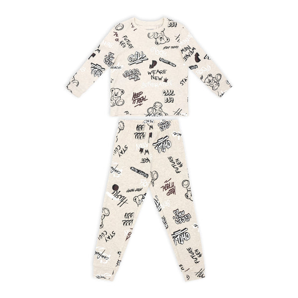 זוג פיג'מות אינטרלוק