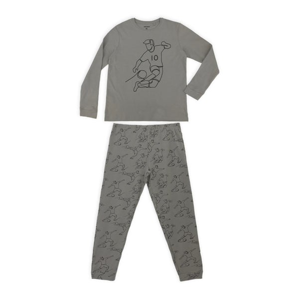 זוג פיג'מות אינטרלוק