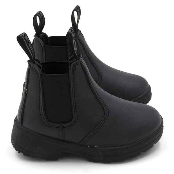 מגף נוחות שחור ילדים