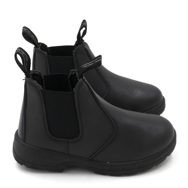 מגף נוחות שחור ילדים