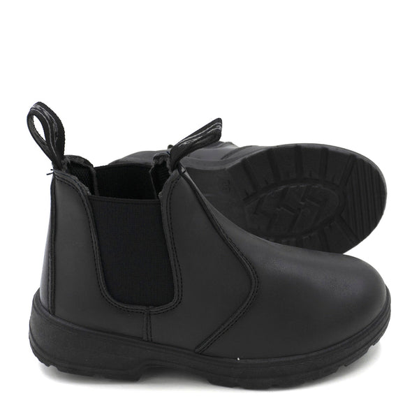 מגף נוחות שחור ילדים