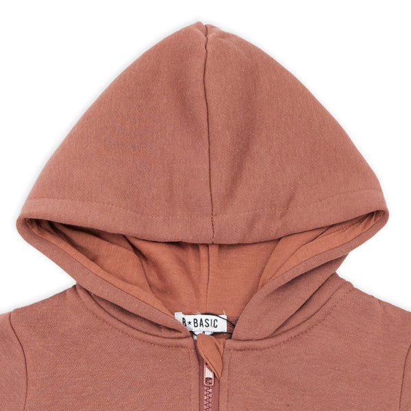 זוג קפוצ'ונים עם רוכסן וכיס קנגורו