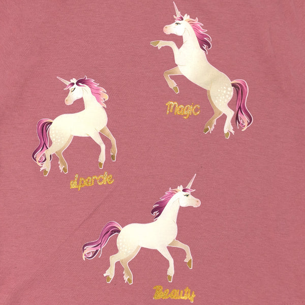 חולצת מודפסת חדי קרן