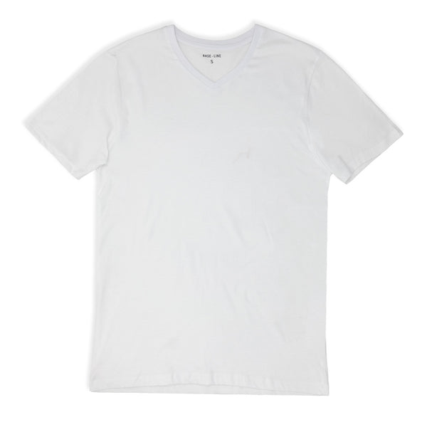 מארז 3 חולצות וי 100% כותנה