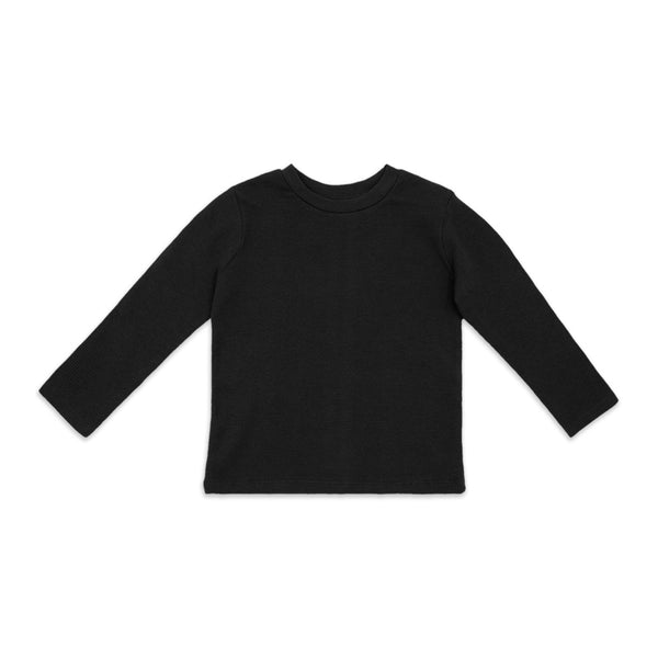 זוג חולצות בד ופל - שחור קאמל