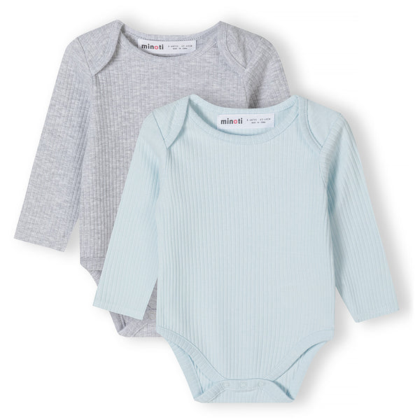 זוג בגדי גוף מינוטי תינוקות