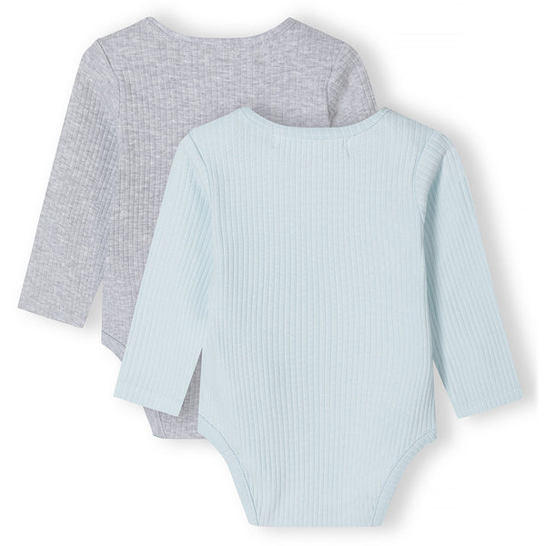 זוג בגדי גוף מינוטי תינוקות