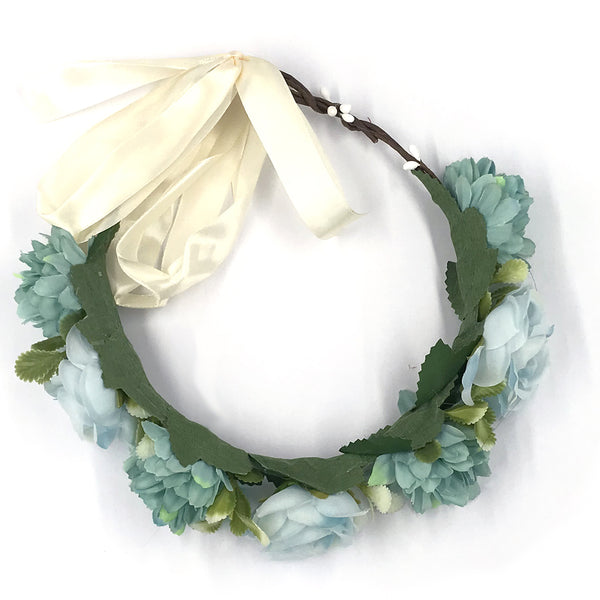 קשת פרחים לשיער