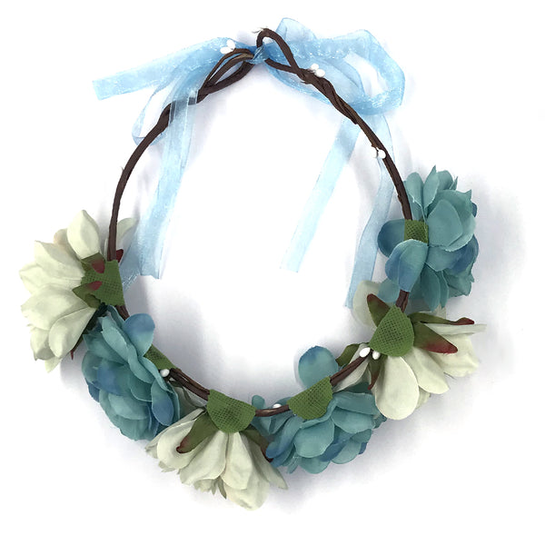 קשת פרחים לשיער