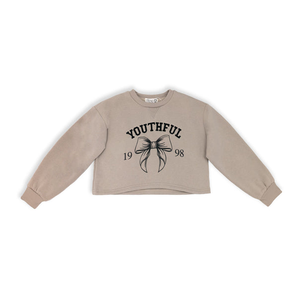 סווטשירט בטן פוטר רקום