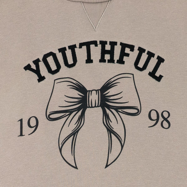 סווטשירט בטן פוטר רקום