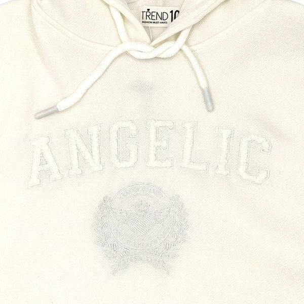 קפוצ'ון פוטר מודפס ורקום