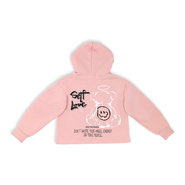 קפוצ'ון פוטר מודפס ורקום