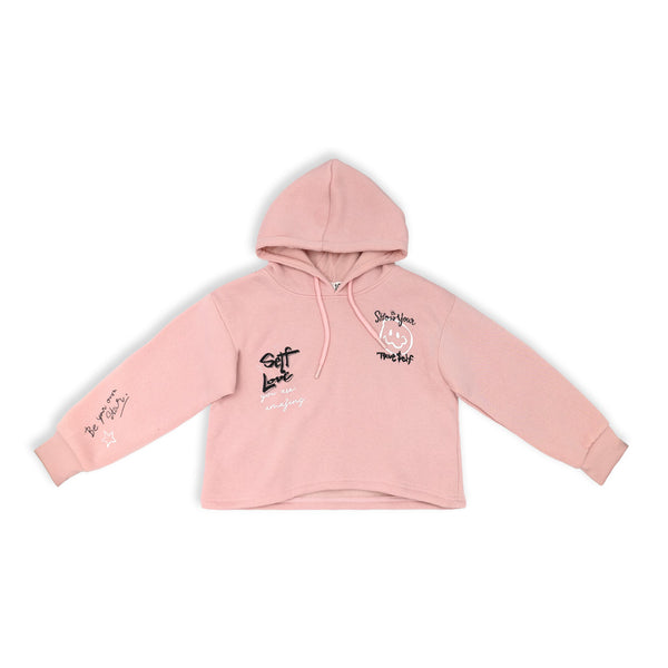 קפוצ'ון פוטר מודפס ורקום