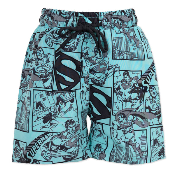 מכנסי גלישה הדפס סופרמן אולאובר בגד ים בנים