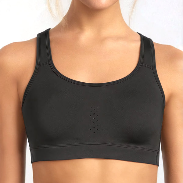 חזיית ספורט שחורה נשים