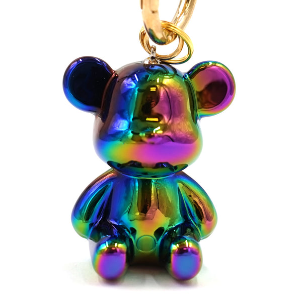 מחזיק מפתחות בוהק דובי