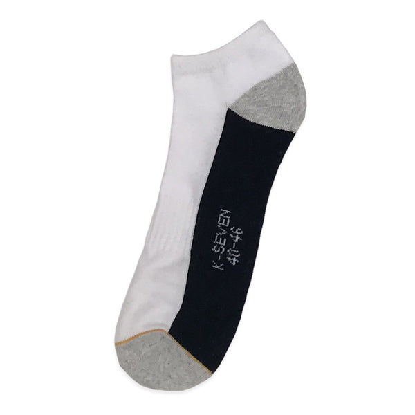 מארז 5 גרבי קרסוליות חצי מגבת גברים 40-46