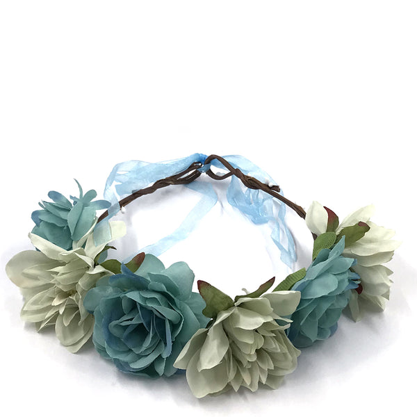 קשת פרחים לשיער