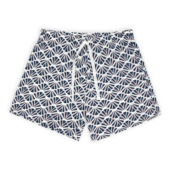 זוג פיג'מות קצרות מודפסות