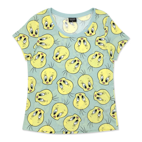 פיג'מה מודפסת טוויטי